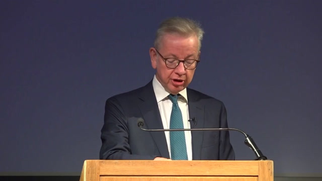 Gove  Completely  Stands By Tory Manifesto Commitment To Build 300 000 Homes A Year By The Mid 2020s Original Video M236616