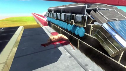 High Speed Train VS All Units - Who Can Survive   Animal Revolt Battle Simulator