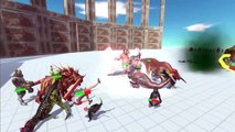 Ranged Team VS All Units - Animal Revolt Battle Simulator