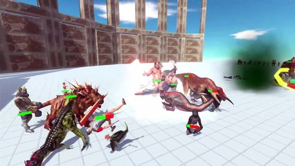 Ranged Team VS All Units - Animal Revolt Battle Simulator