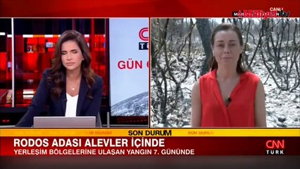 Yunanistan felaketi yaşıyor! Rodos'tan sonra şimdi de Korfu yanıyor