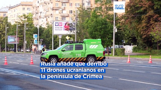 Ucrania confirma haber atacado Moscú y un depósito de municiones de Rusia en Crimea