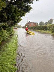 North west news update 24 July 2023: Heavy rain brings flooding and disruption