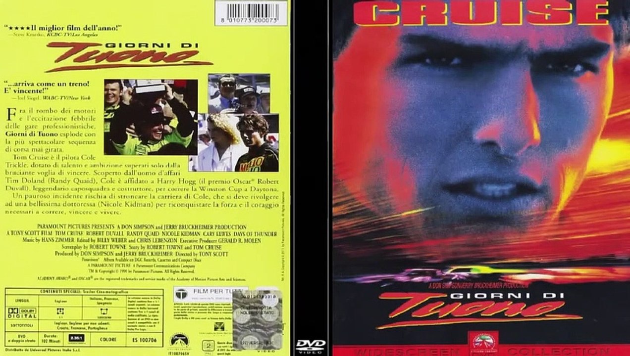 Jours de Tonnerre Bande-annonce (IT)