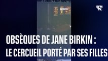 Obsèques de Jane Birkin: le cercueil porté par ses filles