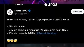 le PSG rendra Kylian Mbappé milliardaire #kylianmbappé  #mbappé #psg