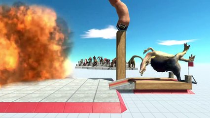 TNT PUNCH Who Can Survive - ARBS TV   Animal Revolt Battle Simulator