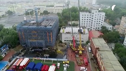 Onze mortos em desabamento de teto de ginásio escolar na China