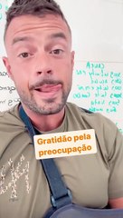 "Grave é, mas é só um braço...": Marco Costa atualiza estado de saúde após acidente de trabalho.