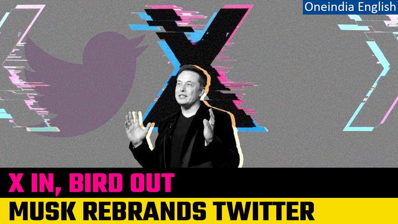 Twitter’s official account now rebranded to X, Elon Musk changes profile pic too | Oneindia News