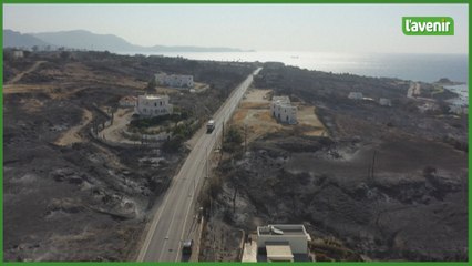Incendies en Grèce: les Affaires étrangères adaptent leur conseil de voyage