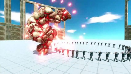 50x Rocky VS Every Giant Unit ARBS - Animal Revolt Battle Simulator