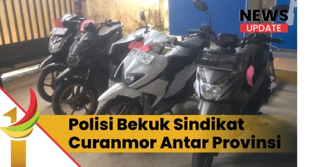 Polisi Bekuk Sindikat Maling Motor Antar Provinsi, Dicuri Di Pekanbaru Dijual Di Aceh
