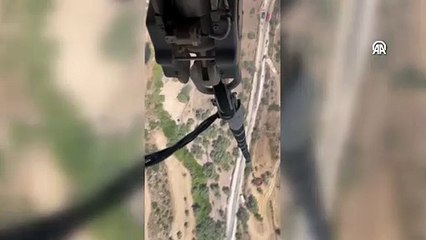 Milas ilçesinde orman yangını çıktı