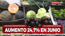 Al horno: subió el precio de la papa y cuesta hasta $600 el kilo