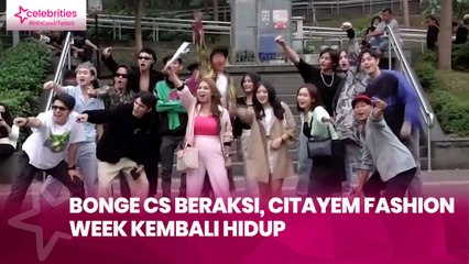 Bonge Cs Beraksi, Citayem Fashion Week Kembali Hidup