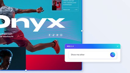 Wix’s AI Site Generator
