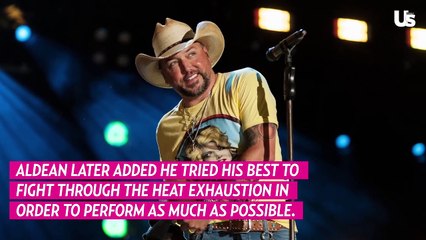 Jason Aldean Gives Update After Suffering ‘Heat Exhaustion’ During Connecticut Concert