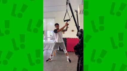 Alexandre Pato treina em casa após marcar gol em clássico