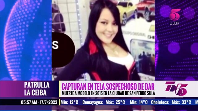 Capturan a sospechoso de asesinar a una modelo en 2015 en SPS