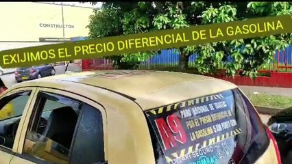 (EN VIDEO) La preparación de los taxistas para el Paro Nacional