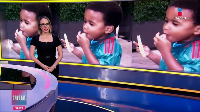 Selección Mexicana regala quesadillas a niño que quiere ser mexicano