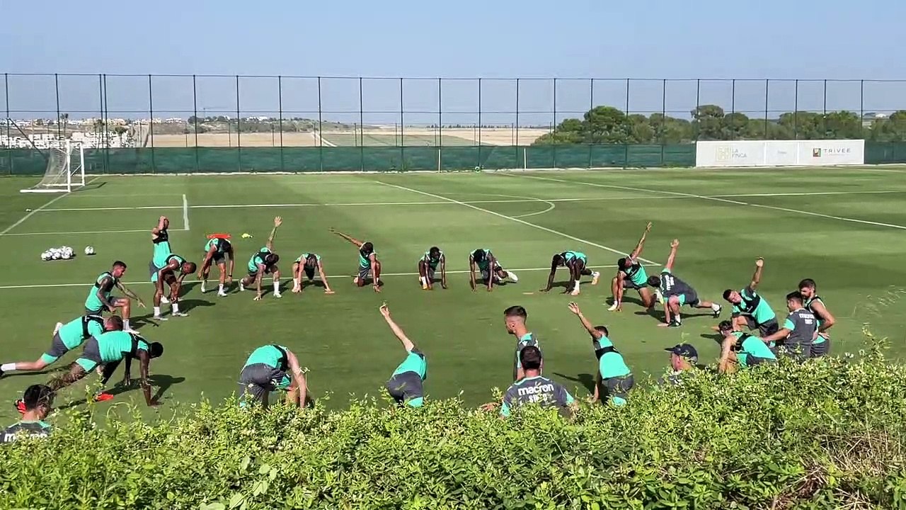 Joe Crann in Spain with Sheffield Wednesday courtesy of Gameplan Financial