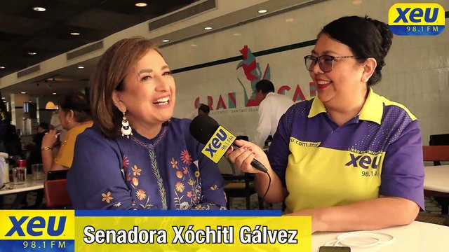 Apagones en Veracruz se solucionarían con más inversión en transmisión de energía, señaló la senadora Xóchitl Gálvez