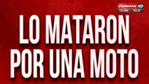 Tenía 38 años: lo mataron para robarle la moto