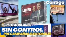 Espectaculares sin CONTROL #precampañas #Corcholatas #Elecciones2024