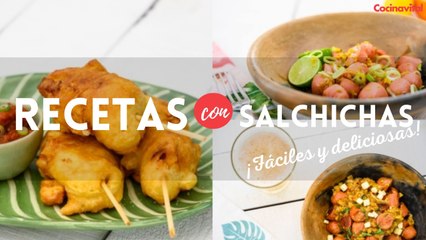 ¡Sabrosas, prácticas y rendidoras! 3 recetas con salchichas para la semana
