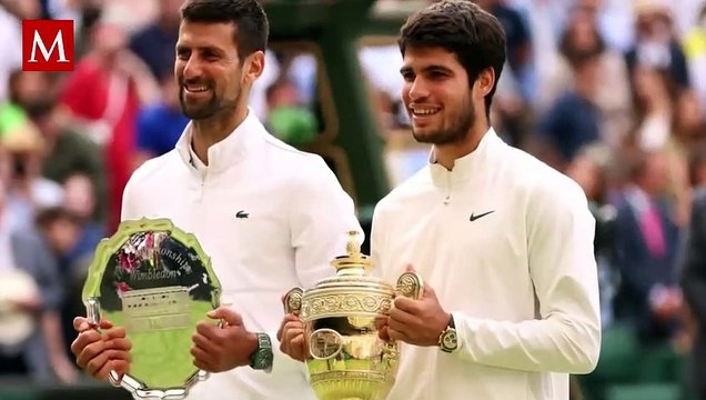 Brad Pitt sorprende por su rejuvenecida imagen a sus casi 60 años, durante la final de Wimbledon