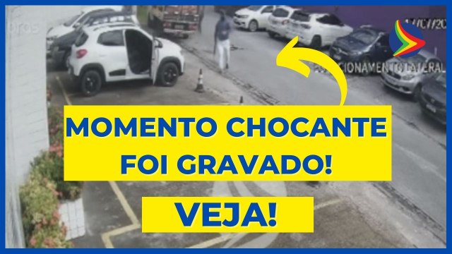 IMAGENS EXCLUSIVAS mostram MOMENTO em que homens executam EX-PM no RECIFE