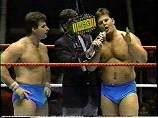 WWF MSG 5/27/88 #5 Rougeaus In-Ring Interview