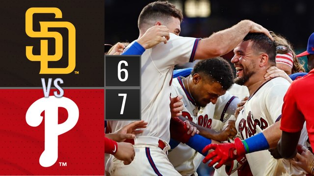 Resumen Padres de San Diego vs Filis de Philadelphia | MLB 16-07-2023