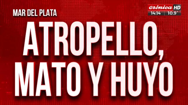 Mar del Plata: se entregó el hombre que atropelló a una nena de 5 años