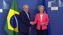 Lula diz que Brasil quer aprofundar discussão climática com União Europeia