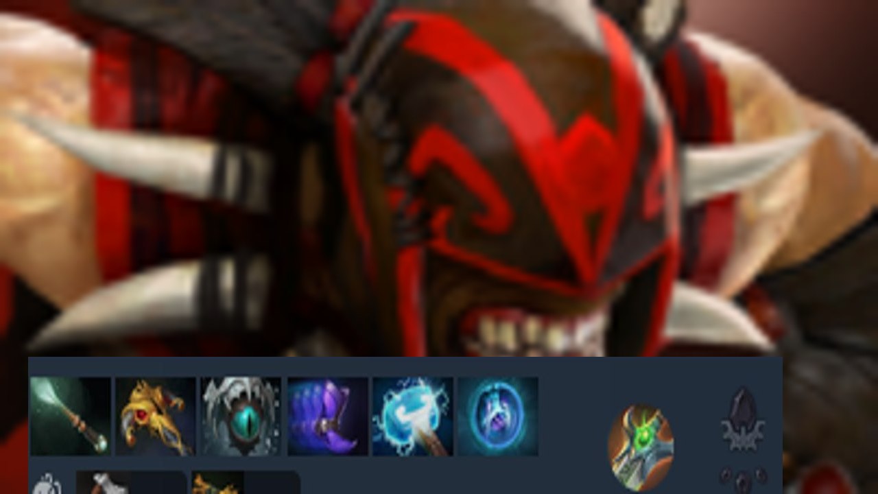 GIBSON on Bloodseeker in a match.  Damage: 22986 Networth: 22975