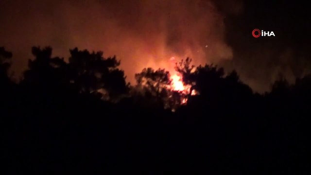 Les flammes à Çanakkale n'ont pas pu être éteintes pendant plus de 30 heures ! Les colonies sont évacuées