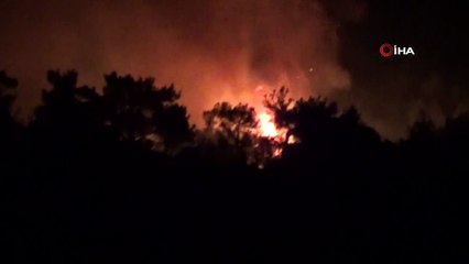 Les flammes à Çanakkale n'ont pas pu être éteintes pendant plus de 30 heures ! Les colonies sont évacuées