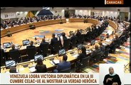 Ciudadanos respaldan victoria diplomática de Venezuela en la III Cumbre CELAC-UE