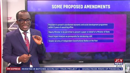PM Express with Evans Mensah || Sweeping changes to parliament's standing orders: The constitutional test