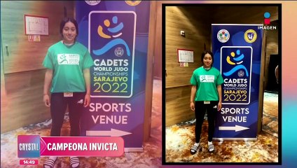 Judoka mexicana busca apoyo para cumplir su sueño