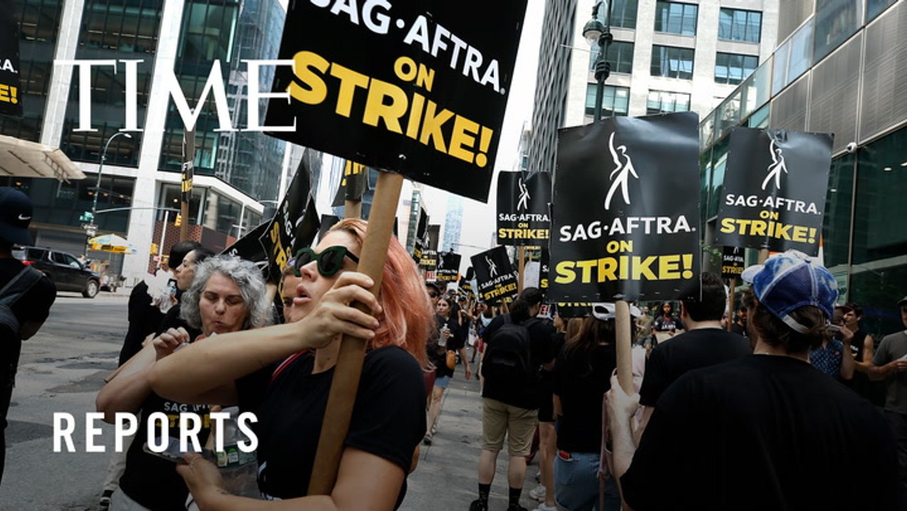 Striking Writers and Actors In New York Weigh In On AI's Impact on Hollywood