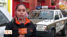 FELCC realizó un allanamiento en Portachuelo en busca de ladrones de baterías