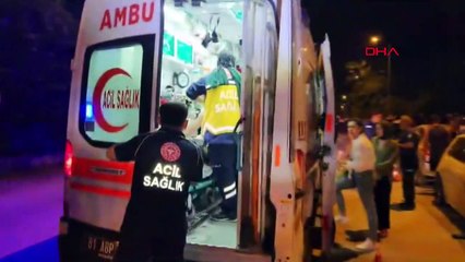 2 personnes blessées dans l'accident sont survenus à la suite d'une traque policière à Düzce