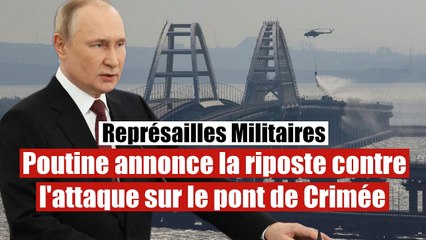 Poutine annonce personnellement les représailles pour l'attaque en Crimée