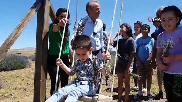 Arguvan'da Lavanta Bahçesi Mor Renge Büründü