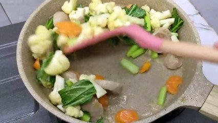 RESEP AYAM SUIR ALA HAJATAN, CAPCAY, KERUPUK