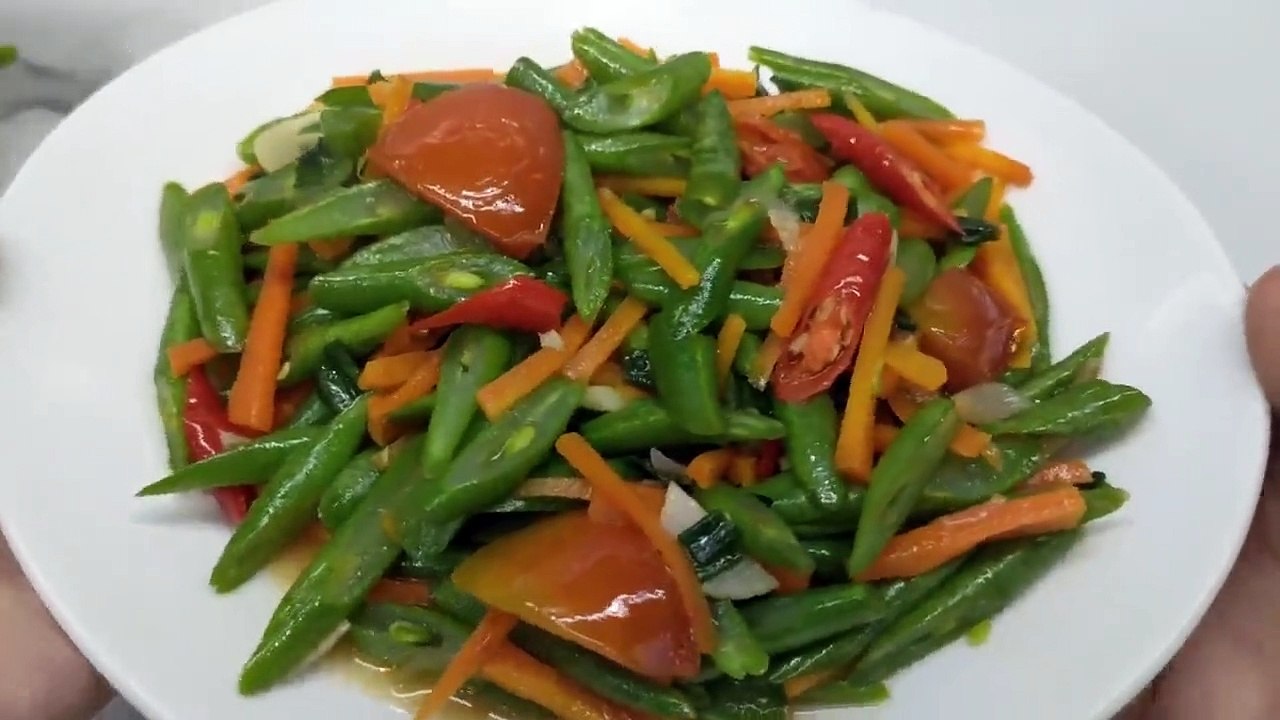 RESEP ATI AMPELA GURIH, SAMBEL BAJAK, TUMIS BUNCIS WORTEL